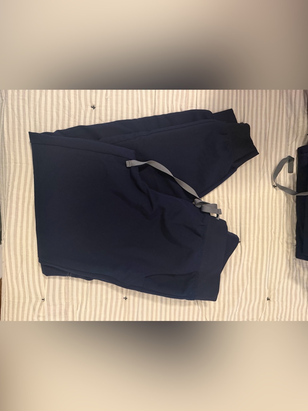 Figs Navy Blue Scrub Jogger Pants